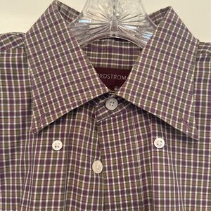 Nordstrom cotton blend short sleeve shirt